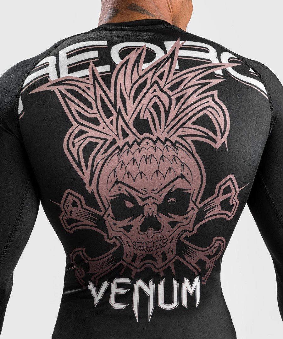venum reorg rashguard lange ermer - svart