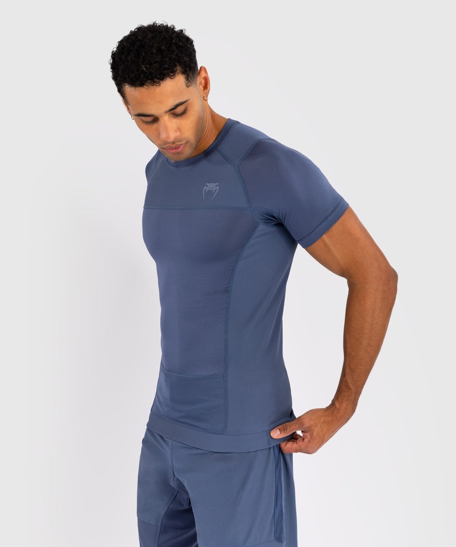 venum g-fit air herre kortermet rashguard - tåkete blå