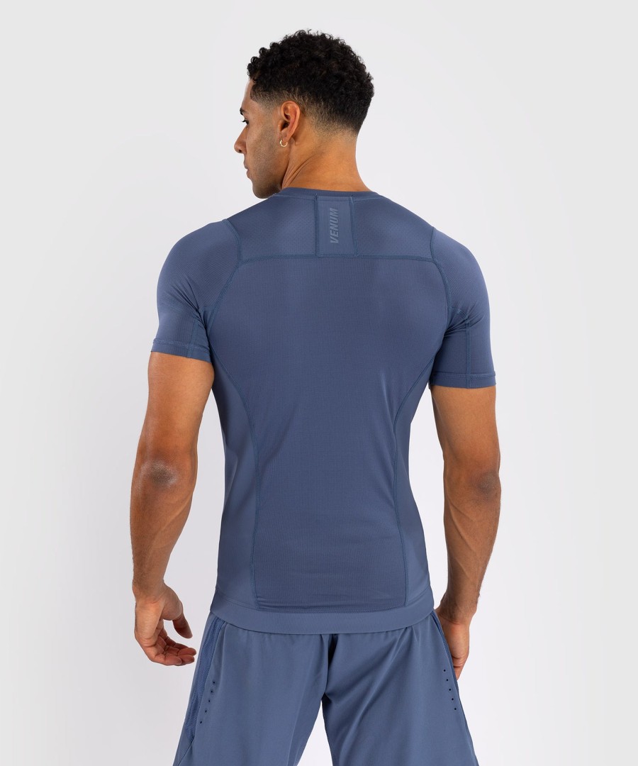 venum g-fit air herre kortermet rashguard - tåkete blå