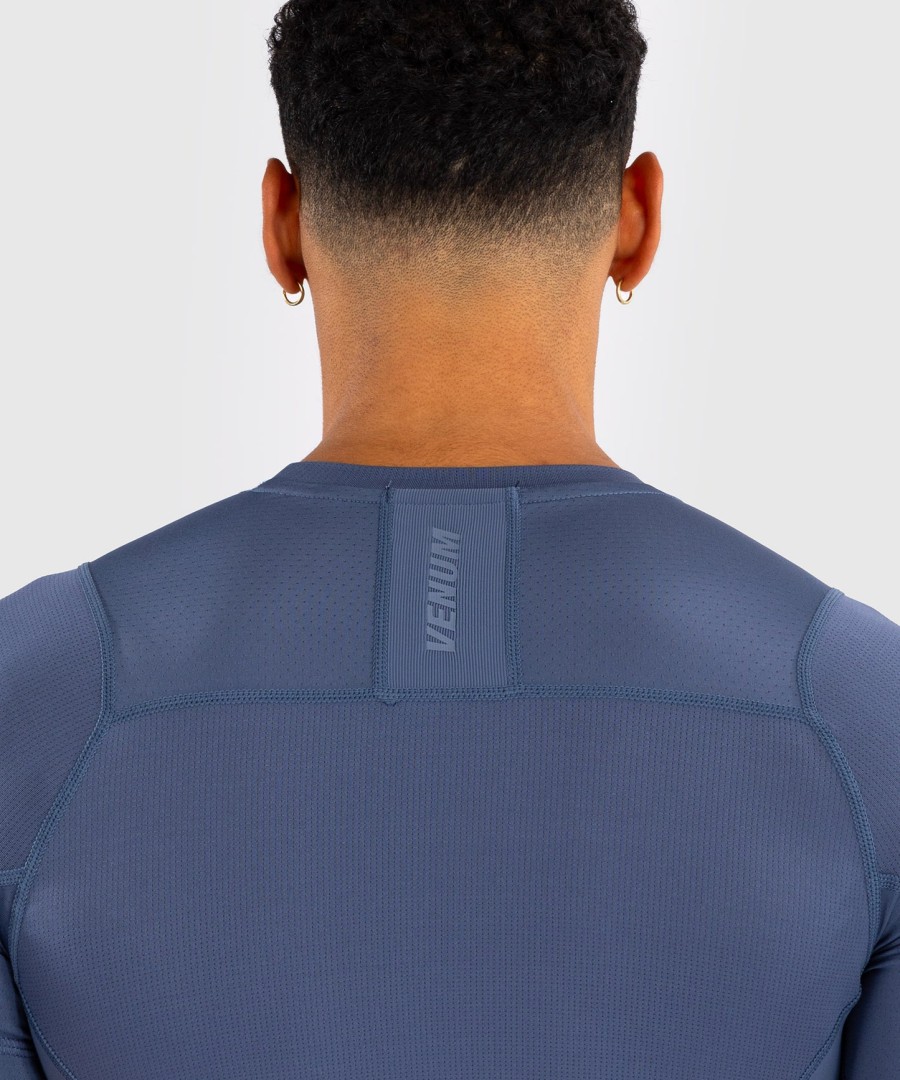 venum g-fit air herre kortermet rashguard - tåkete blå