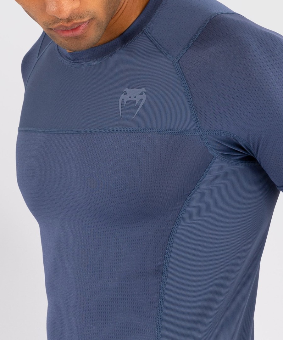 venum g-fit air herre kortermet rashguard - tåkete blå