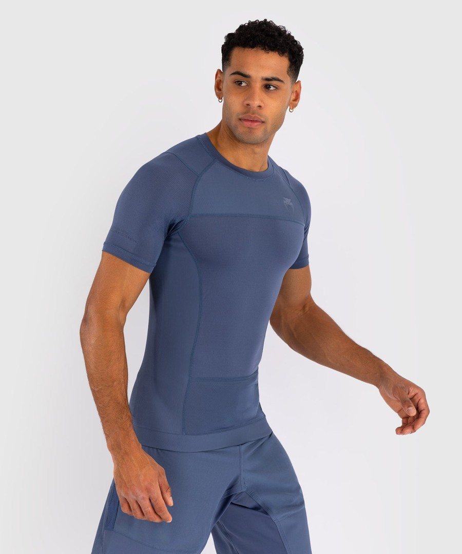 venum g-fit air herre kortermet rashguard - tåkete blå