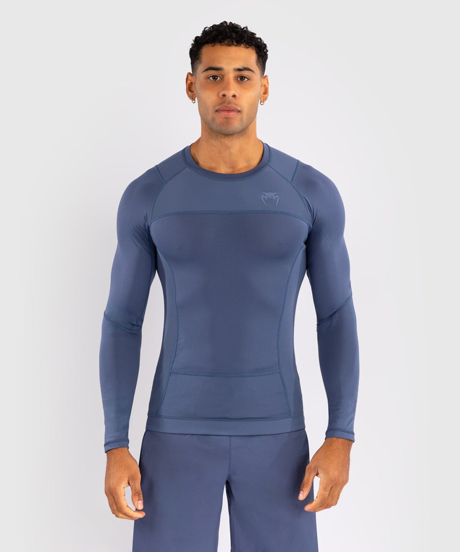venum g-fit air herre langermet rashguard - tåkete blå