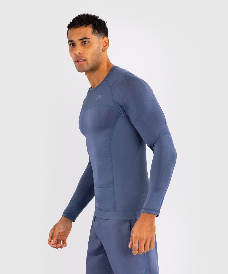 venum g-fit air herre langermet rashguard - tåkete blå