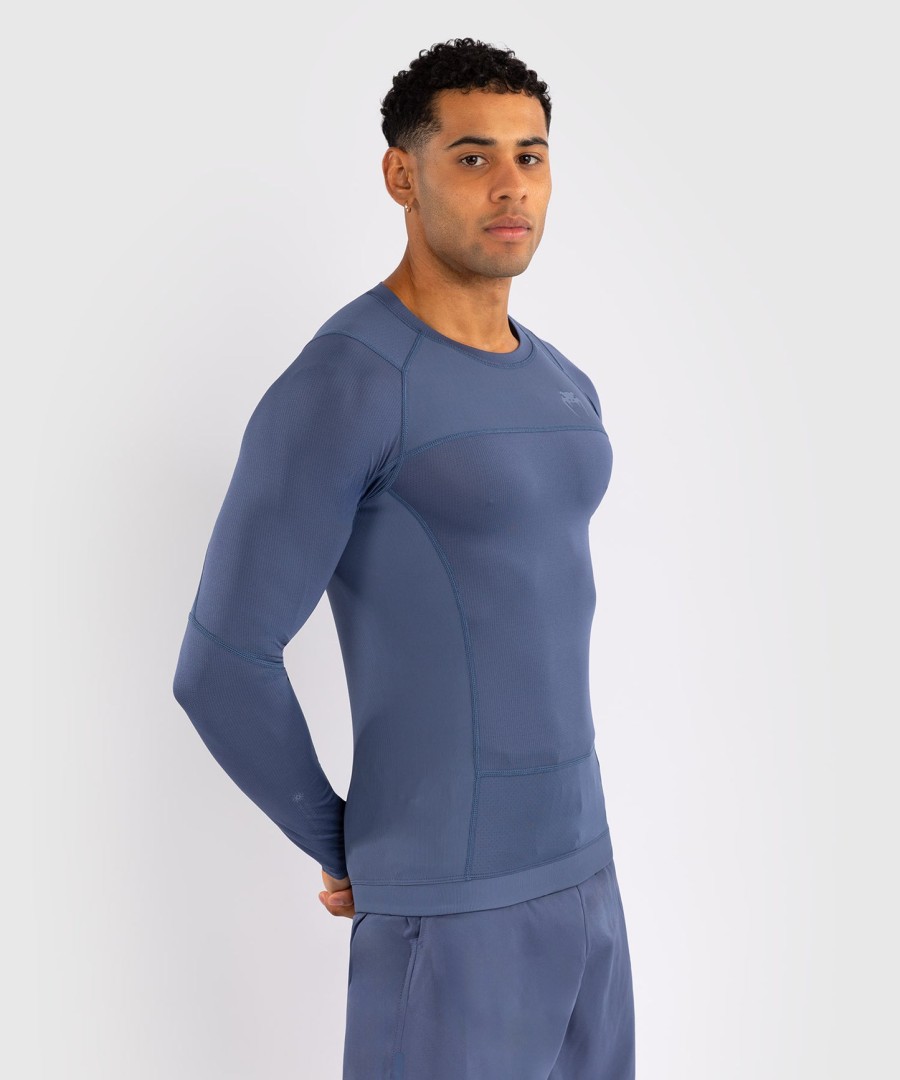 venum g-fit air herre langermet rashguard - tåkete blå