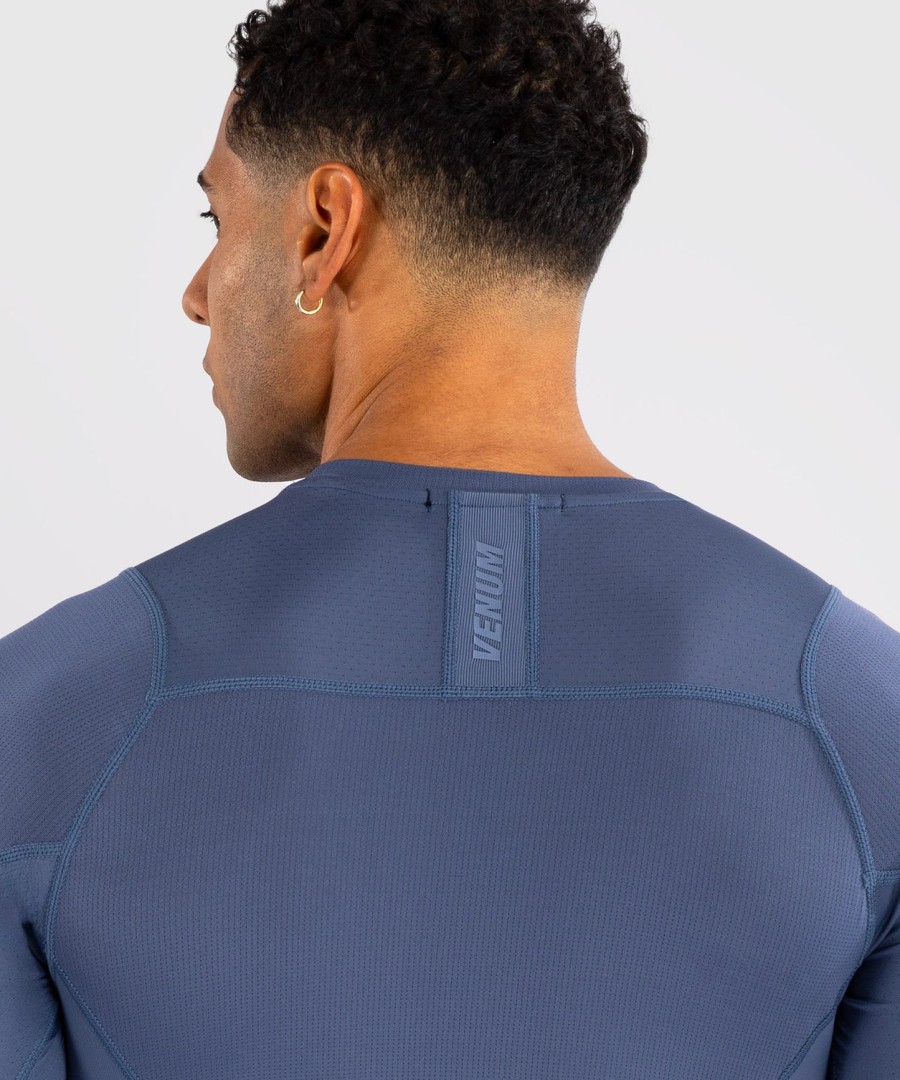 venum g-fit air herre langermet rashguard - tåkete blå