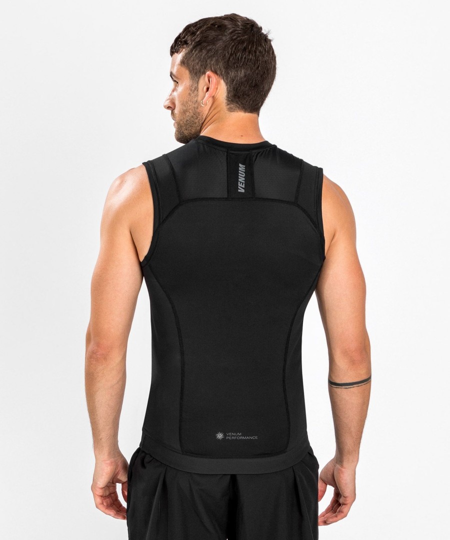 venum g-fit air rashguard ermeløs - svart