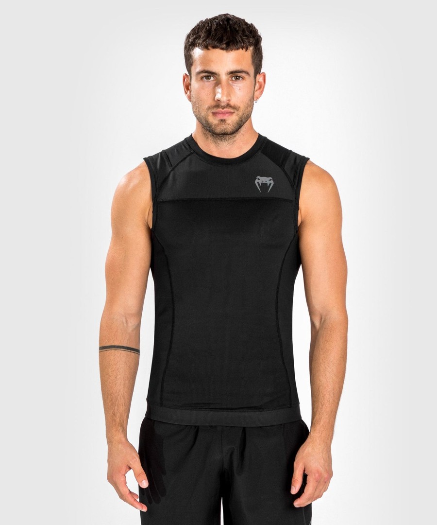 venum g-fit air rashguard ermeløs - svart