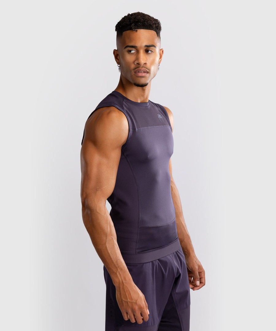 venum g-fit air herre ermeløs rashguard - dyp lilla