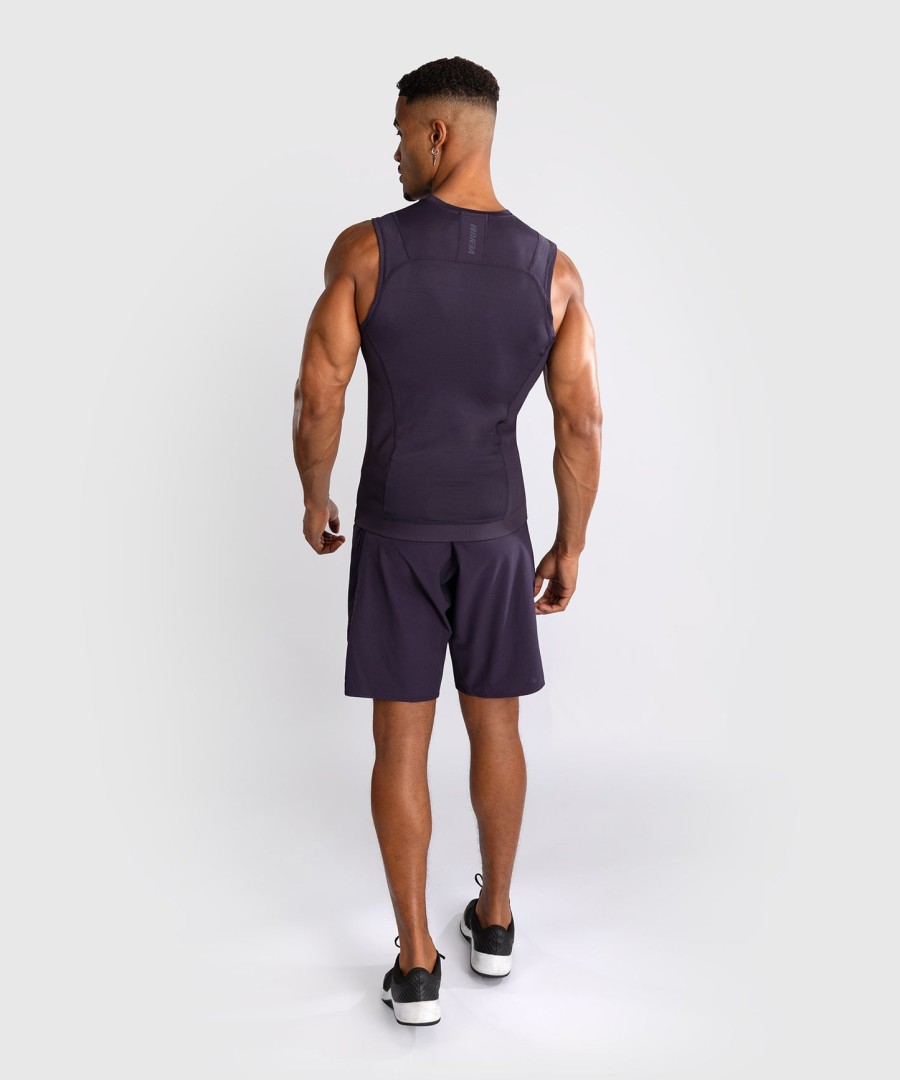 venum g-fit air herre ermeløs rashguard - dyp lilla