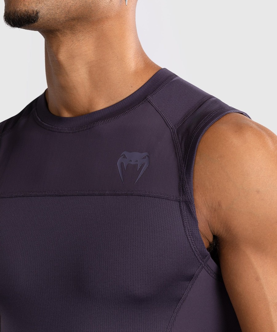 venum g-fit air herre ermeløs rashguard - dyp lilla