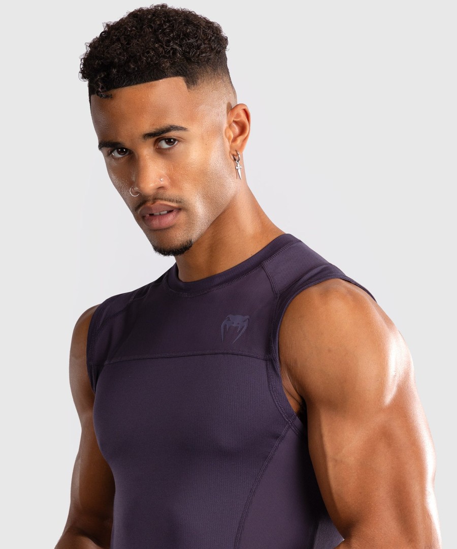 venum g-fit air herre ermeløs rashguard - dyp lilla