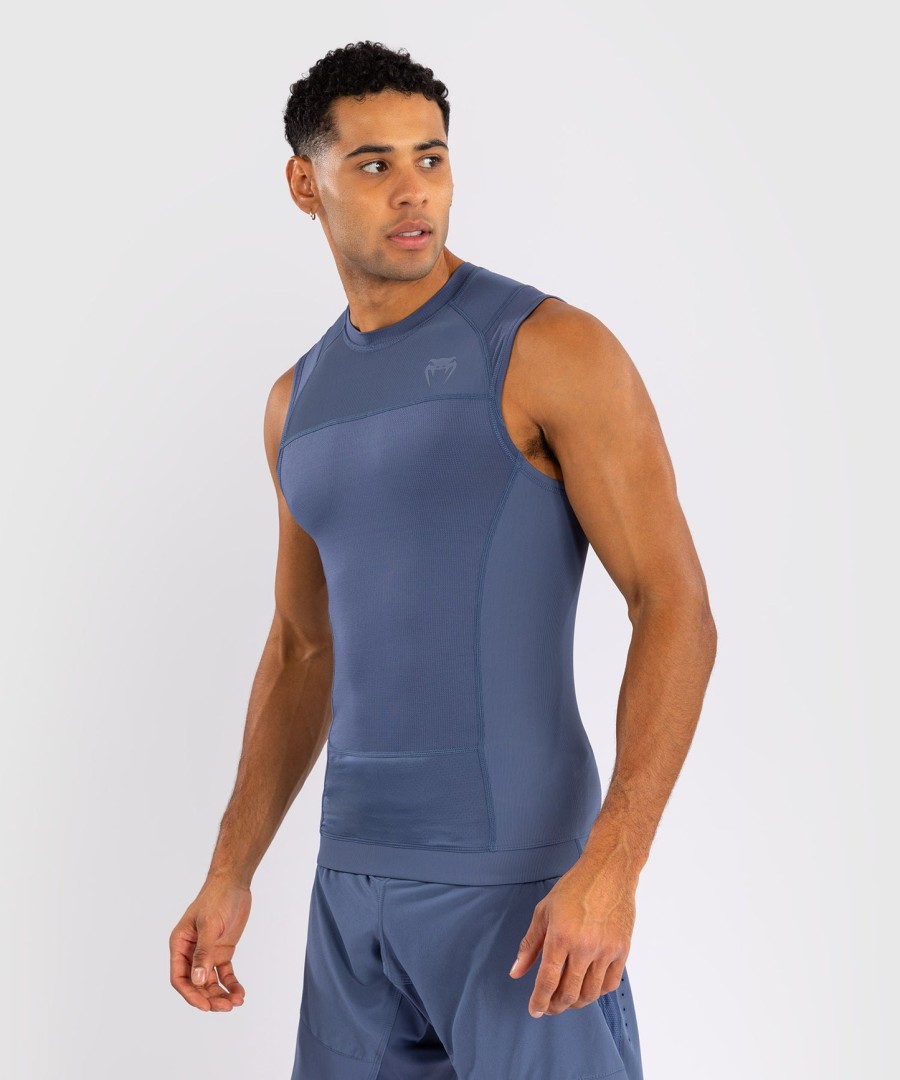 venum g-fit air herre ermeløs rashguard - tåkete blå
