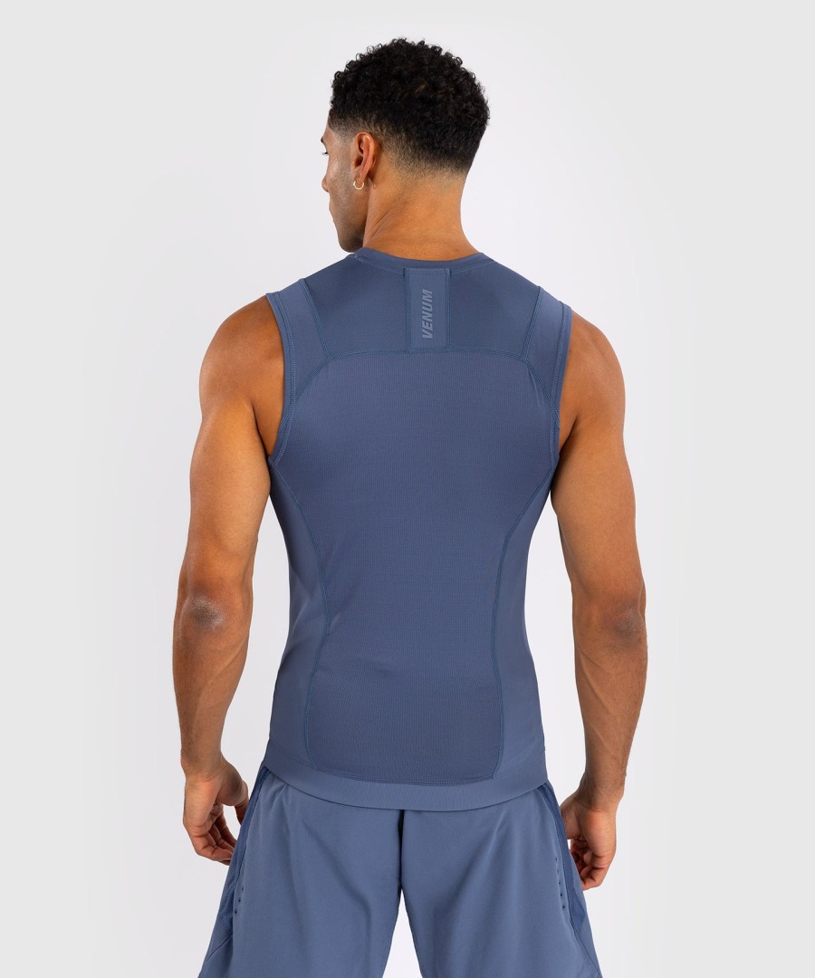venum g-fit air herre ermeløs rashguard - tåkete blå