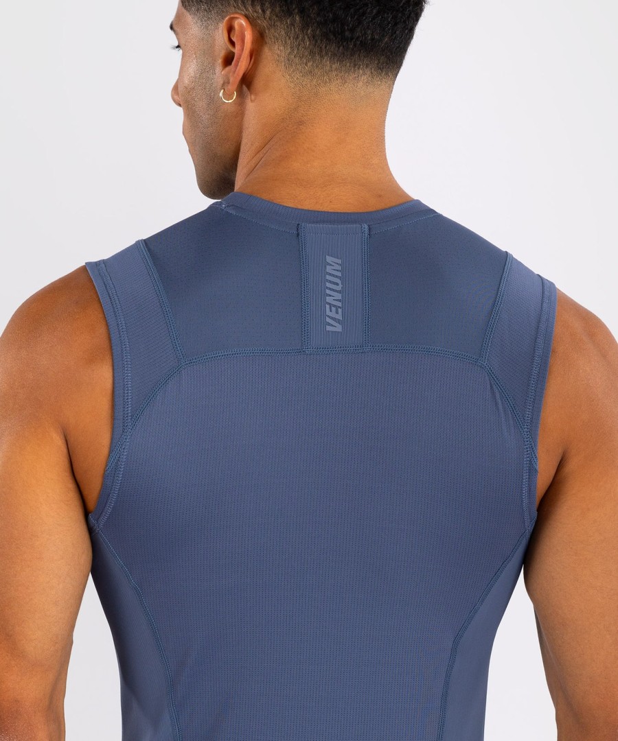 venum g-fit air herre ermeløs rashguard - tåkete blå