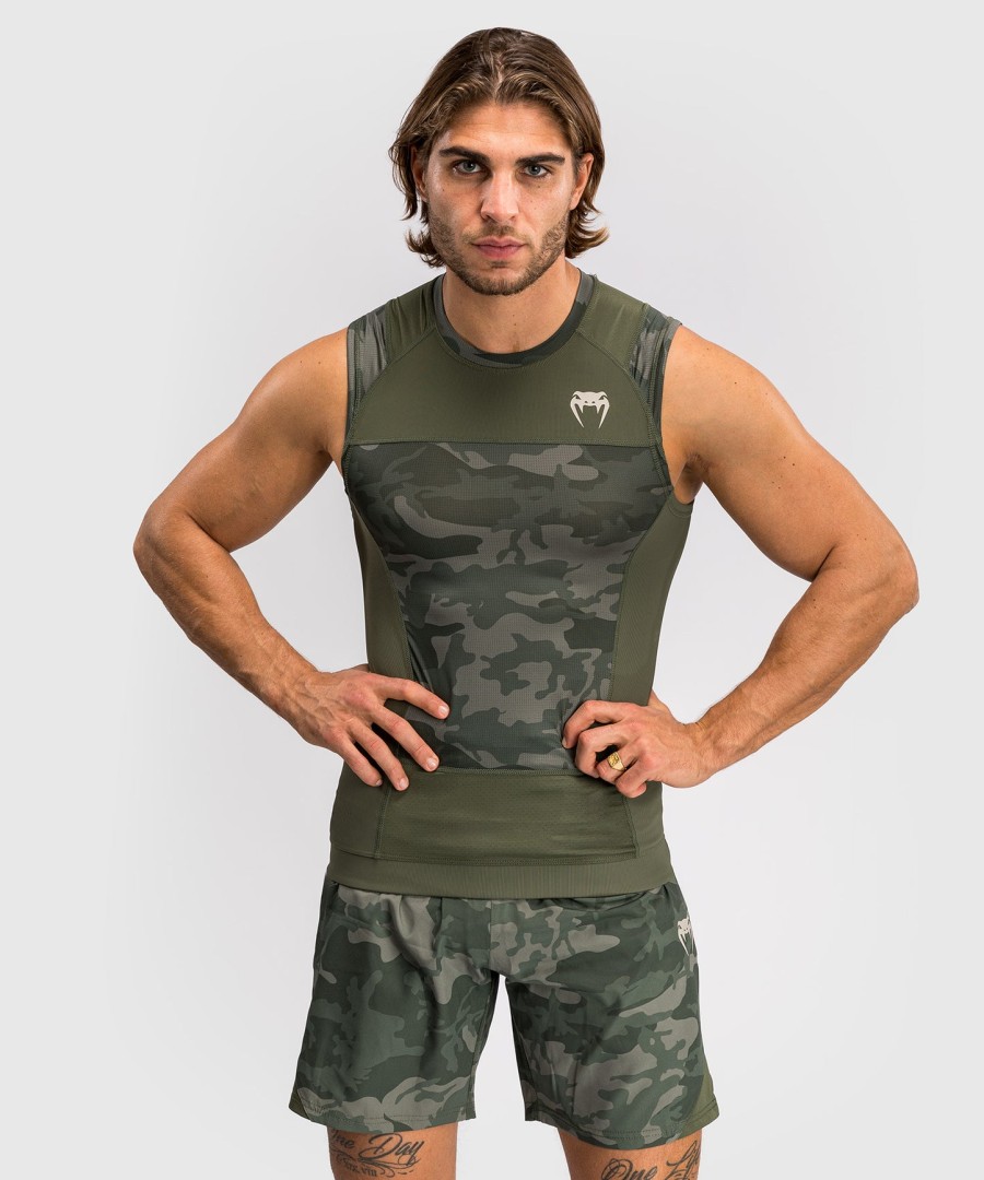 venum g-fit air herre ermeløs rashguard - army camo