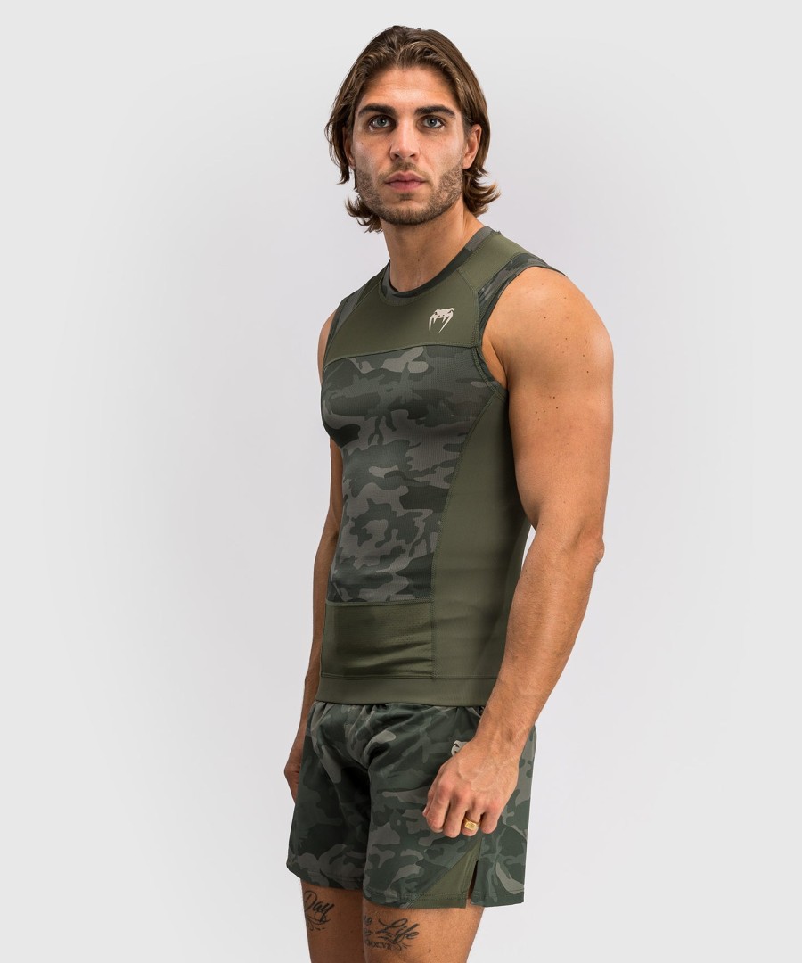 venum g-fit air herre ermeløs rashguard - army camo