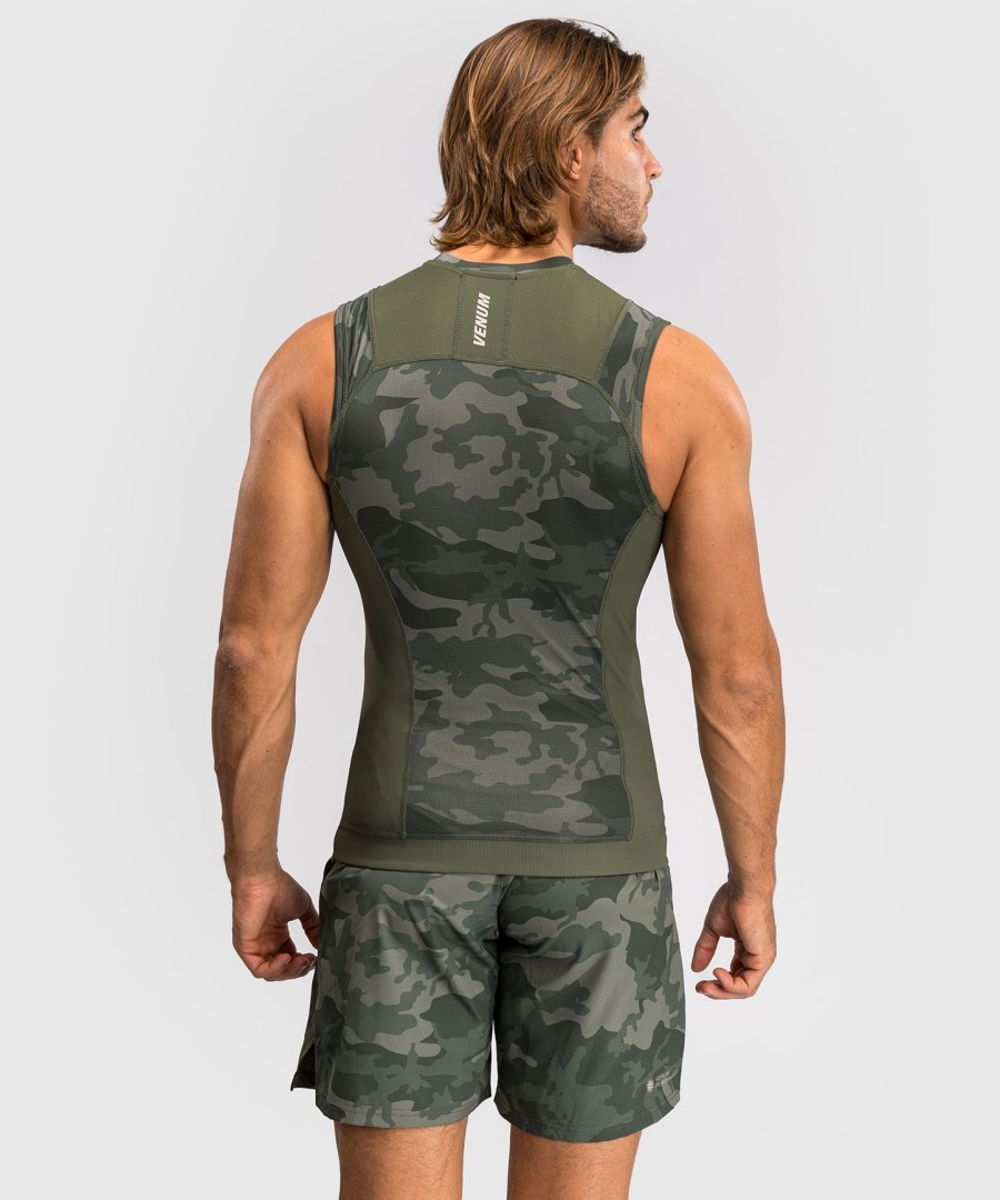 venum g-fit air herre ermeløs rashguard - army camo