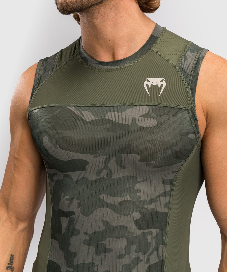 venum g-fit air herre ermeløs rashguard - army camo