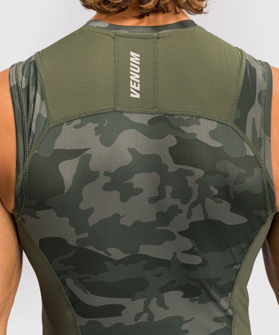 venum g-fit air herre ermeløs rashguard - army camo