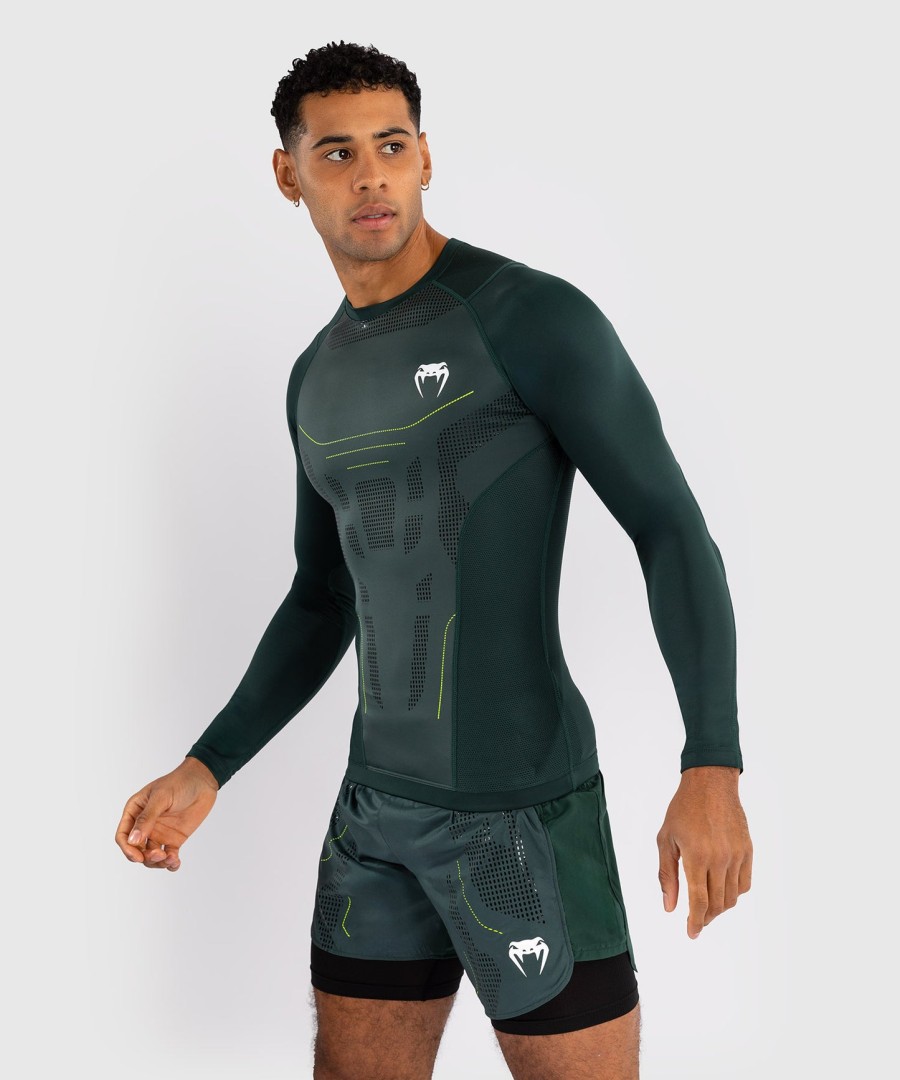 venum technical 3.0 langermet rashguard - skoggrønn