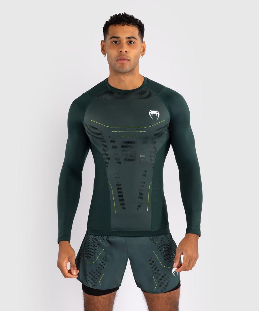 venum technical 3.0 langermet rashguard - skoggrønn