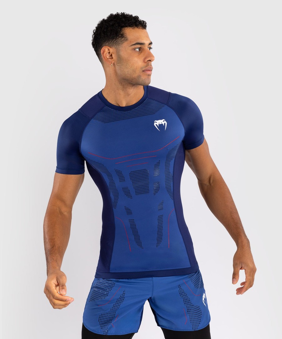 venum technical 3.0 kortermet rashguard - nattblå