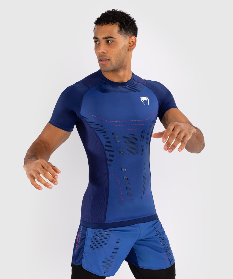 venum technical 3.0 kortermet rashguard - nattblå