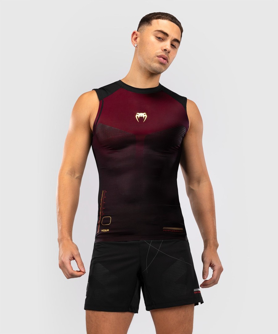 venum tactical xt ermeløs rashguard - svartburgundergull