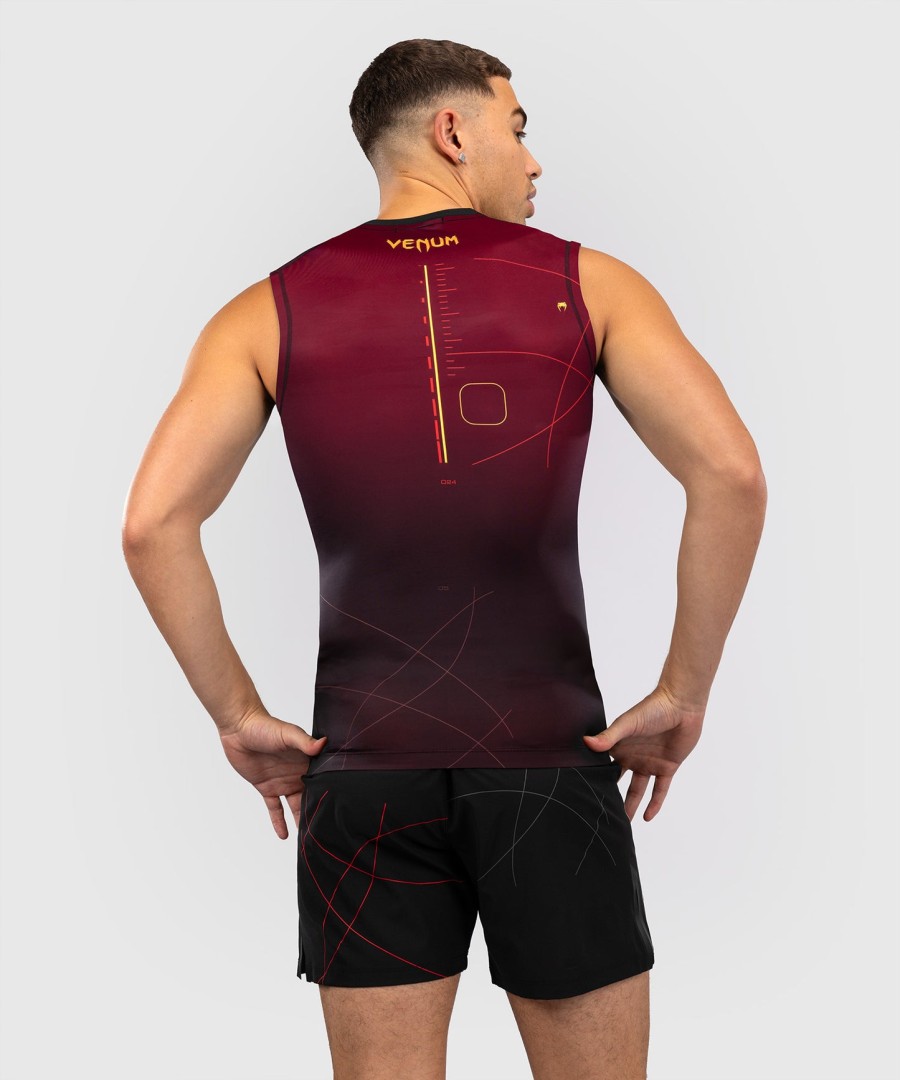 venum tactical xt ermeløs rashguard - svartburgundergull