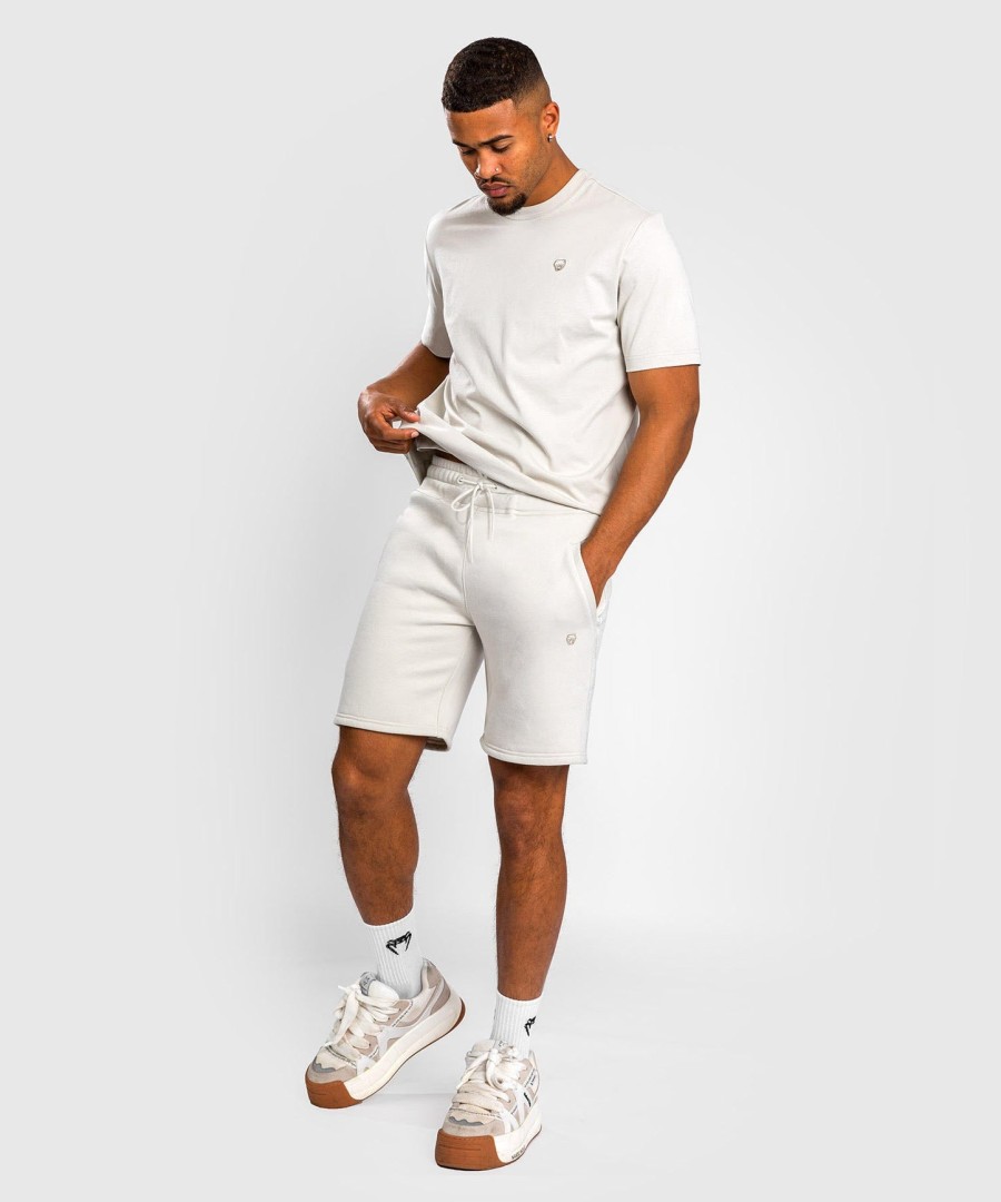 venum silent power bomullsshorts - lys sand
