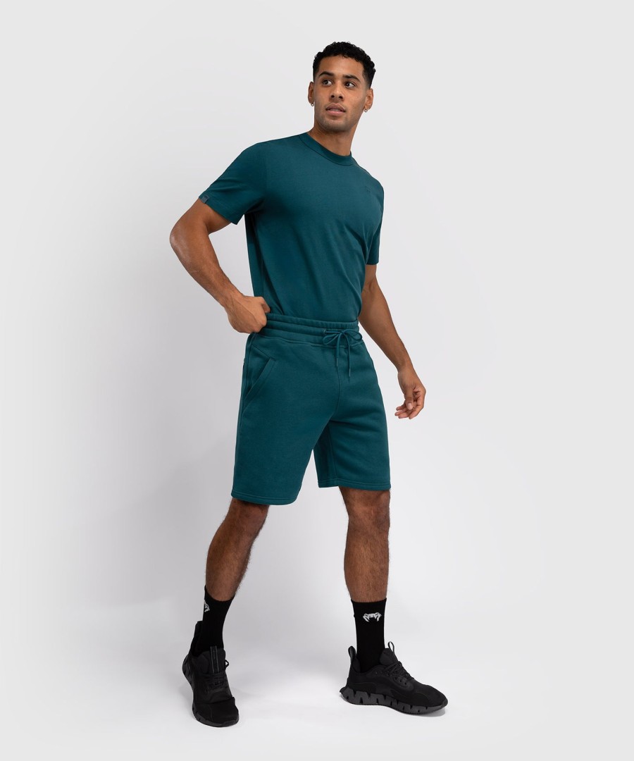 venum silent power bomullshorts - paongrønn