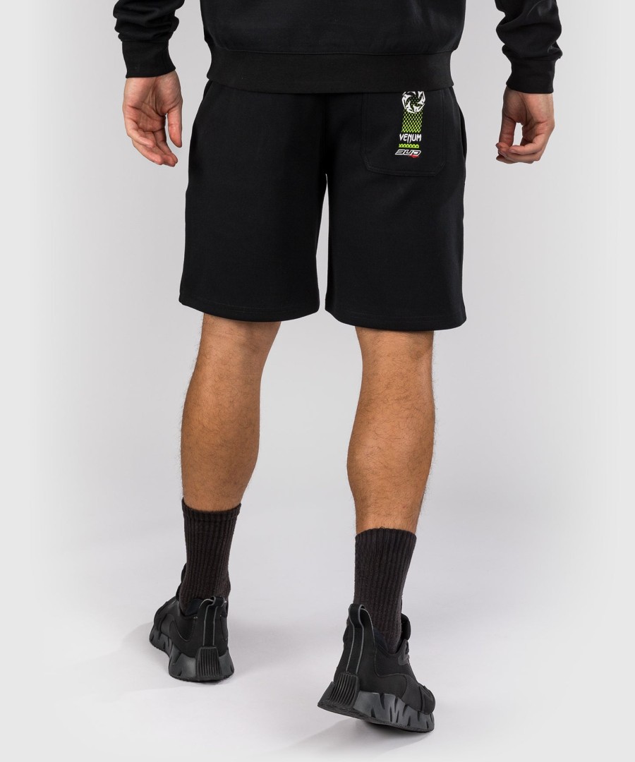 venum x bud racing herre bomullsshorts - svarthvitlimegrønn