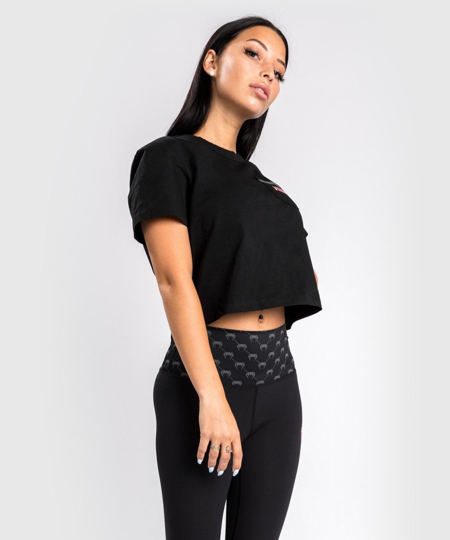venum rosa pocket t-skjorte – for dame – svartrosa gull