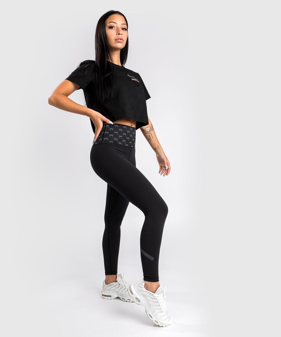 venum rosa pocket t-skjorte – for dame – svartrosa gull