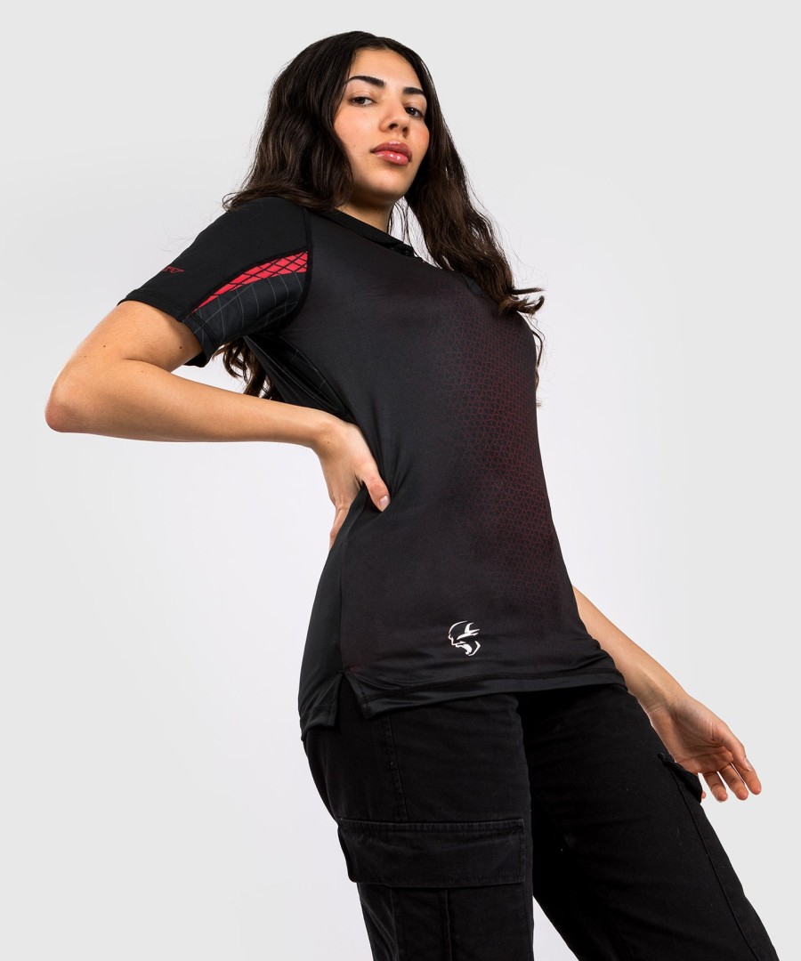 venum x dodge banshee dry tech-poloskjorte for kvinner