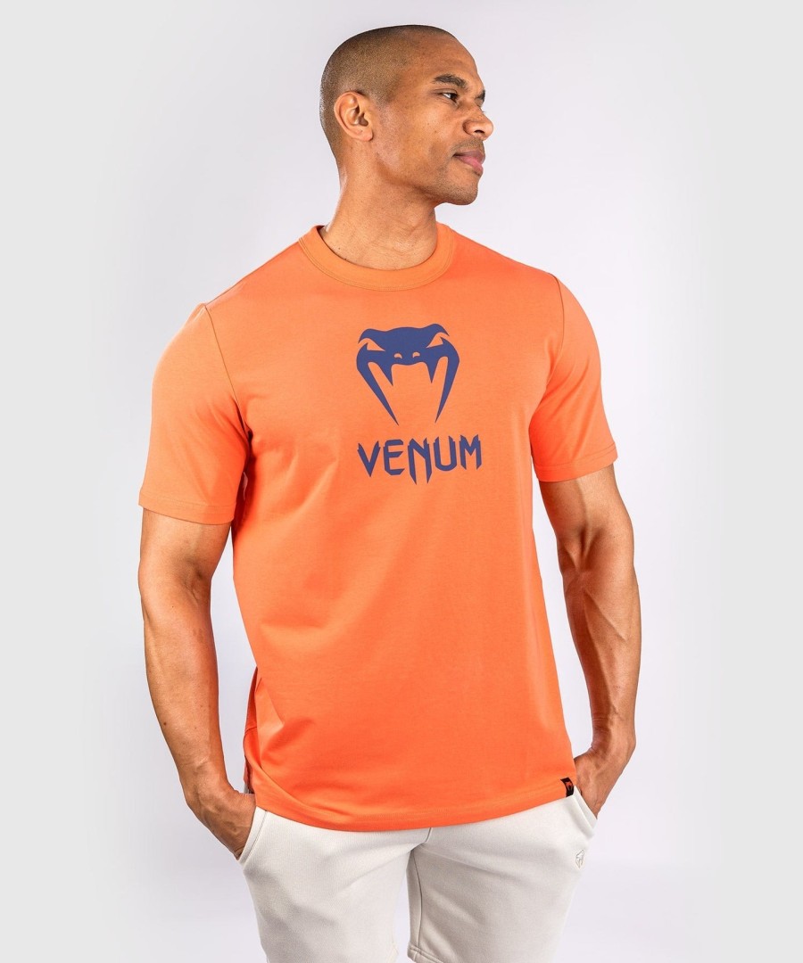 venum classic t-skjorte - oransjemarineblå