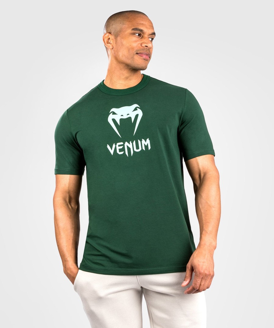 venum classic t-skjorte - mørkegrønnturkis