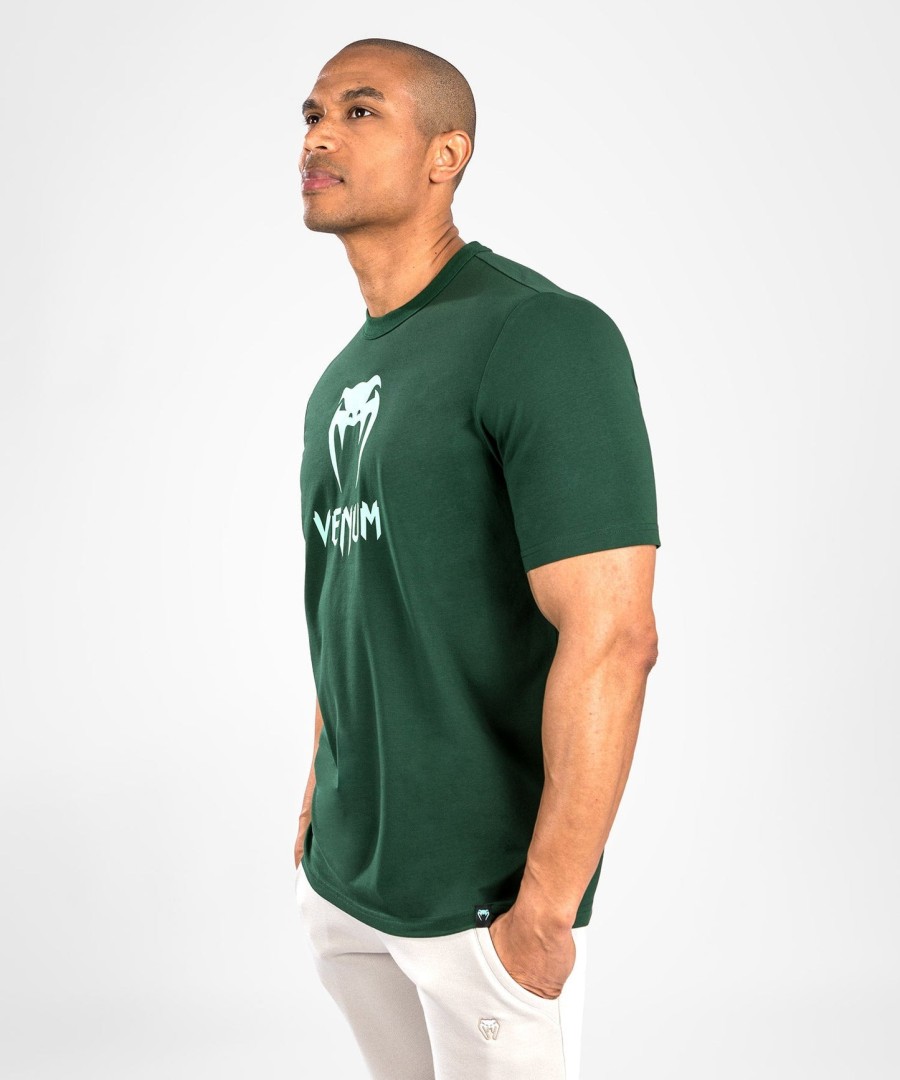 venum classic t-skjorte - mørkegrønnturkis
