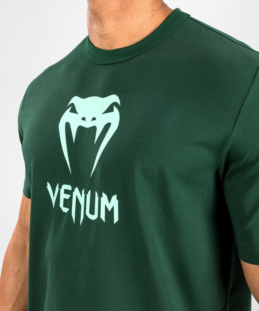 venum classic t-skjorte - mørkegrønnturkis