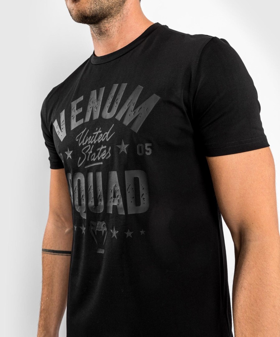 venum squad t-skjorte - svartsvart