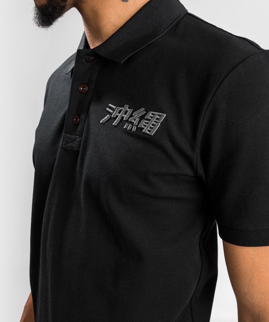 venum okinawa 3.0 polo - svartrød