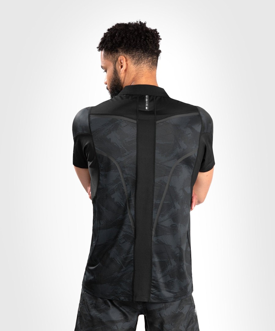 venum electron 3.0 poloskjorte - svart