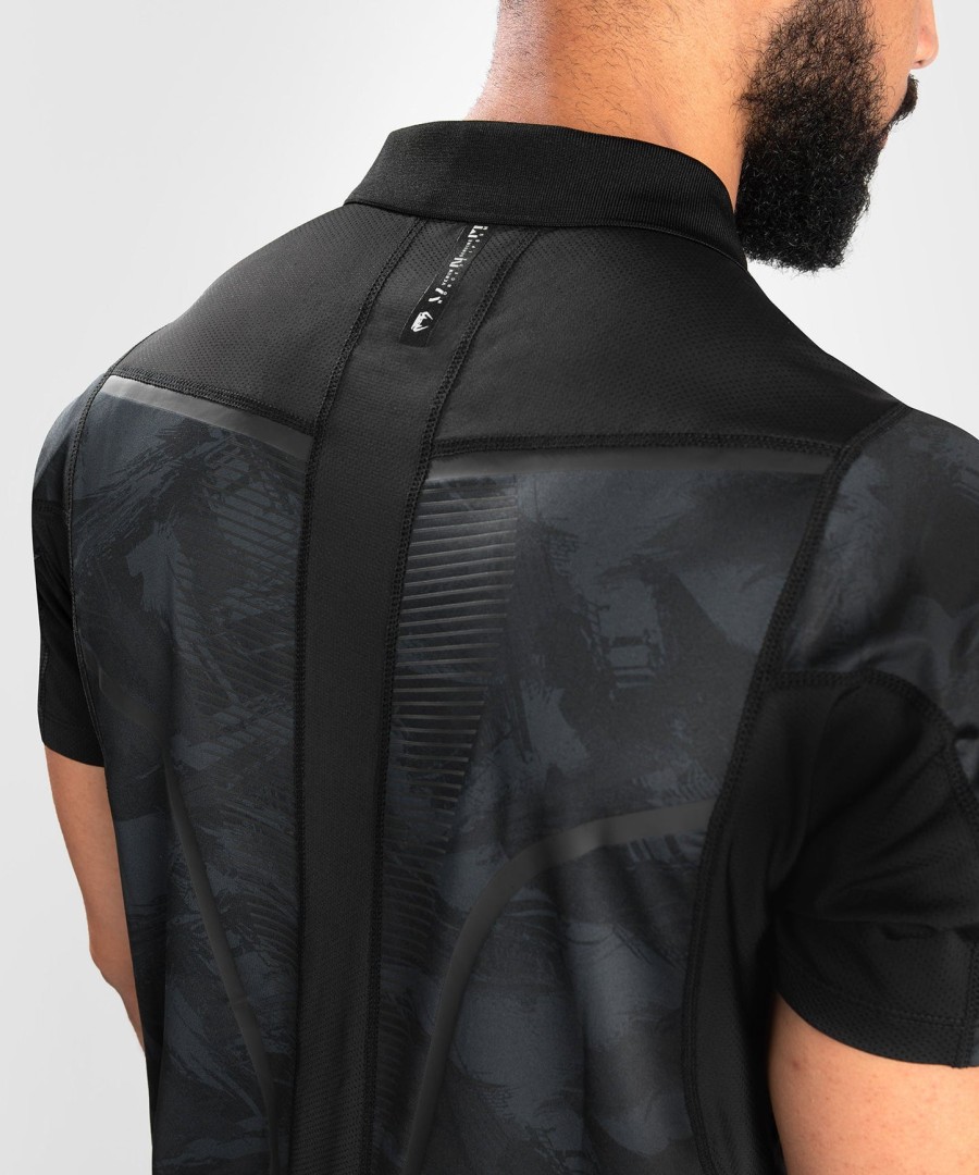 venum electron 3.0 poloskjorte - svart