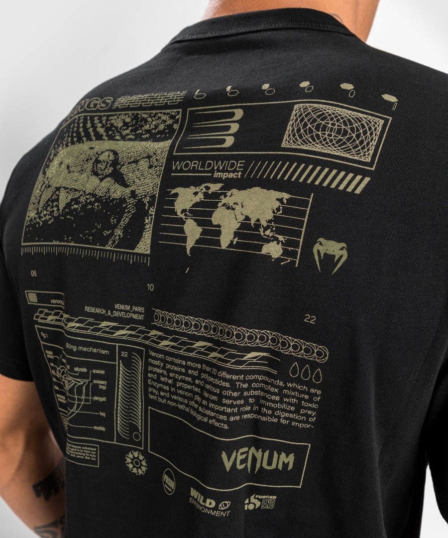 venum fangs t-skjorte - normal passform - svart