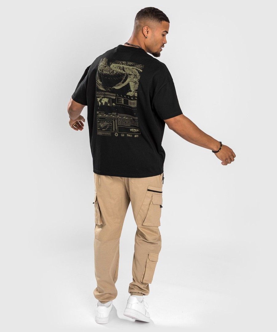 venum fangs t-skjorte - oversized passform - svart