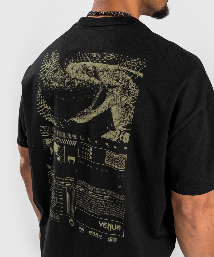venum fangs t-skjorte - oversized passform - svart