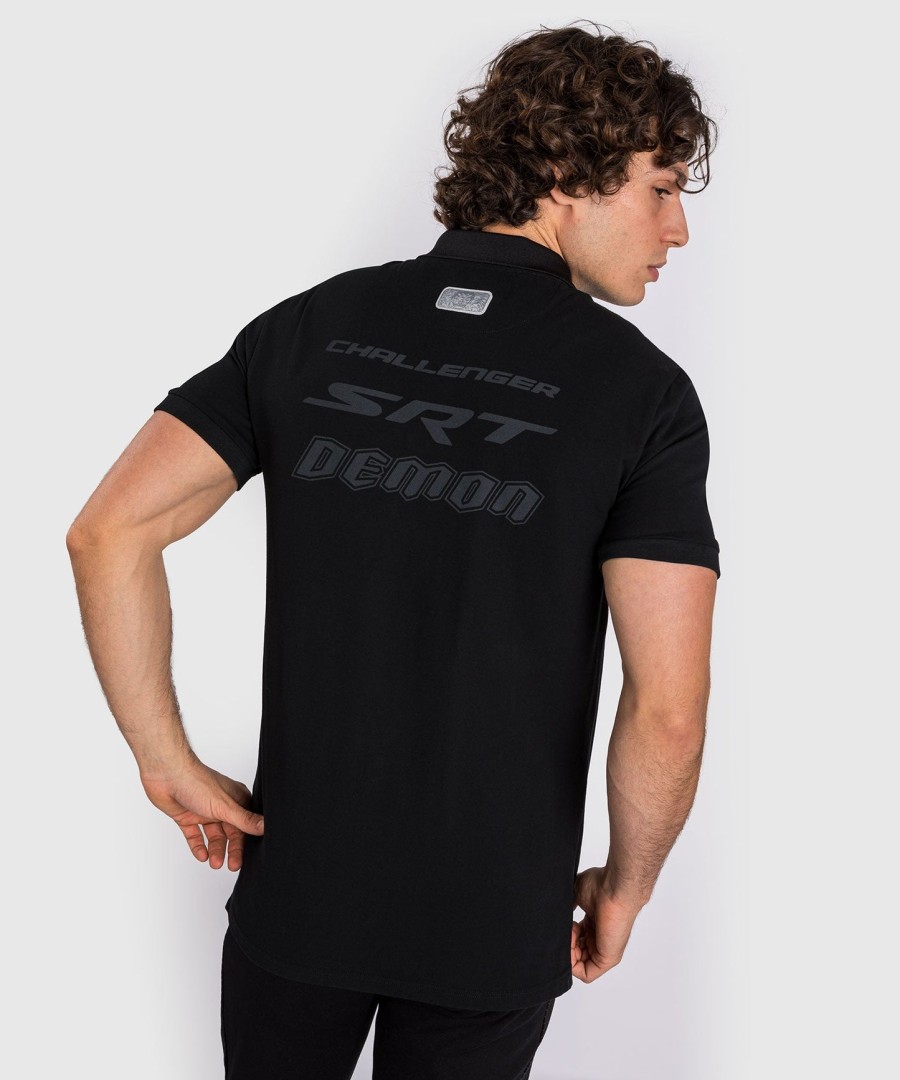 venum x dodge demon 170 menn poloskjorte – svart