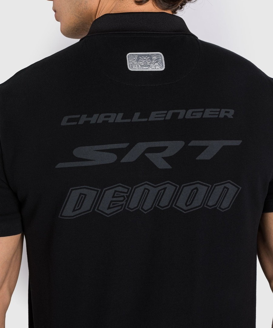 venum x dodge demon 170 menn poloskjorte – svart