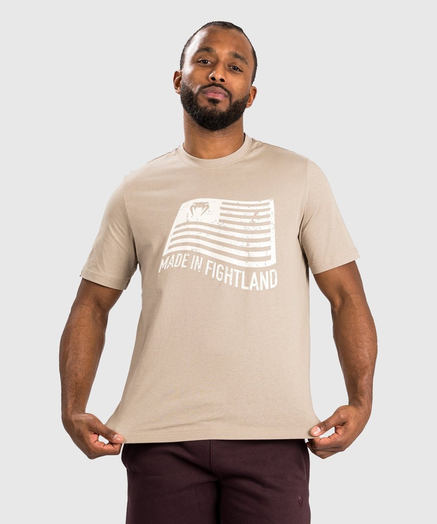 venum made in fightland t-skjorte – sand